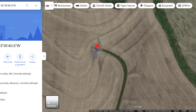 Google Haritalar'da Gizli Bir Bombacı Uçak Görüldü!